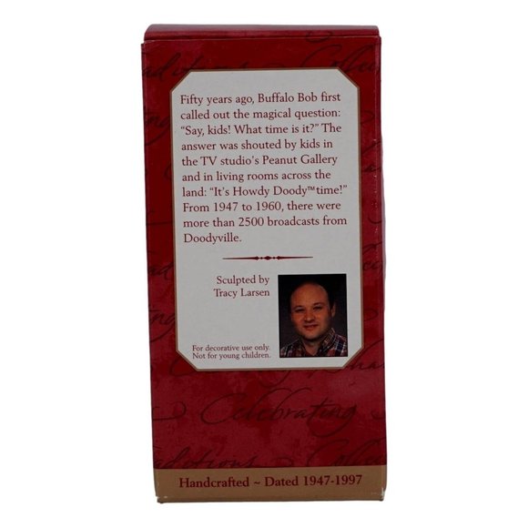 Hallmark Keepsake Ornament Howdy Doody Anniversary Edition - Picture 6 of 10